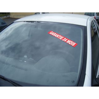 Autocollant Avantage rouge Garantie 24 mois