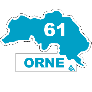 Autocollant 61 département de l'Orne