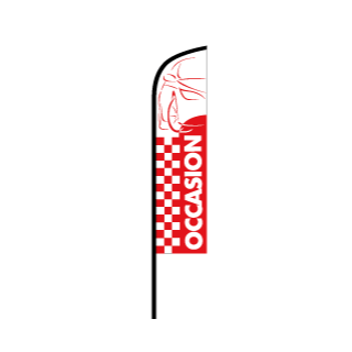 Voileline Occasion Rouge 330 x 70 cm