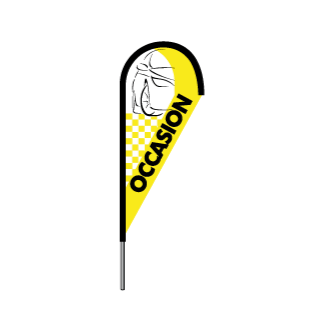 Kit Mat Plumeline Occasion Jaune et Noir 4 m