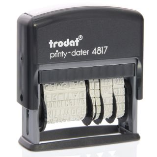 Tampon printy dateur jour entier + date 4817b