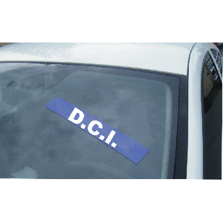 Autocollant pare brise DCI