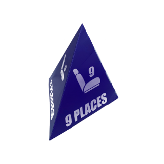 Pyramag 9 places bleu