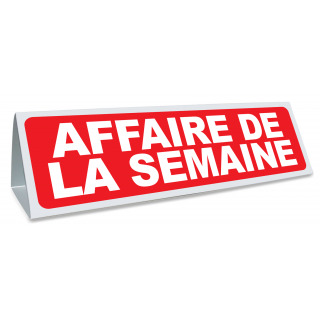 Triangle magnétique de toit Affaire de la semaine coloris rouge