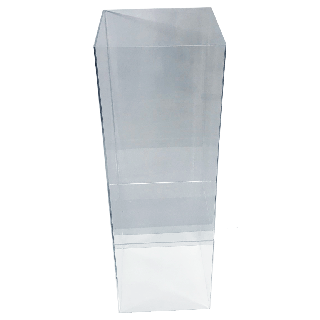 Bac plexiglas carré sur pied 933 vide