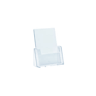 Présentoir plexiglass A5 1 compartiment pour comptoir