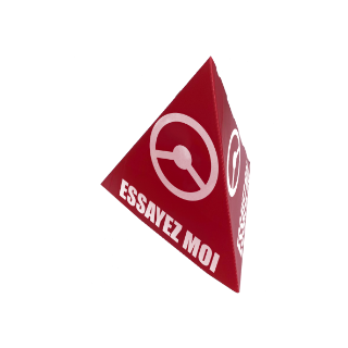 Pyramag prête à partir jaune et noir