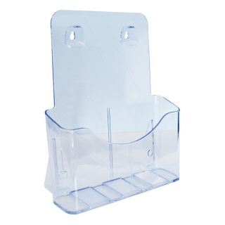 Présentoir plexiglas A4 1 compartiment ASK156 de côté