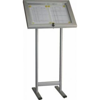Vitrine sur pied MENU2A4