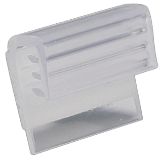 Cavalier plastique porte cache plaque