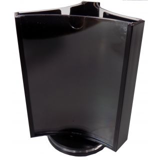 Porte visuel rotatif 3 faces 105 x 148 mm PPK217