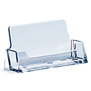 présentoir de cartes de visite 1 compartiment horizontal