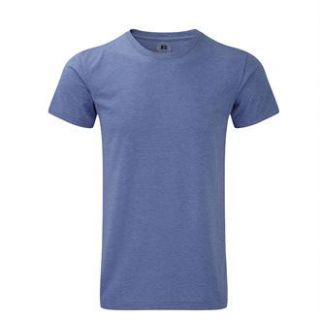 T-shirt HD polycoton bleu personnalisé