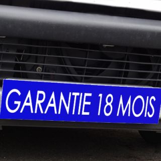 Cache plaque d'immatriculation avantage bleu Garantie 18 mois