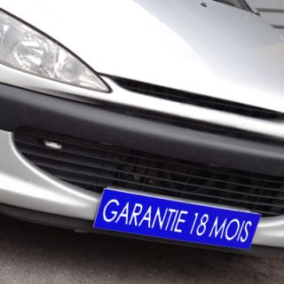 Cache plaque d'immatriculation avantage bleu Garantie 18 mois