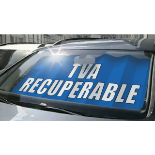 Panneau pare-brise VITRAFLASH TVA récupérable