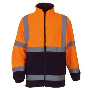 Veste polaire épaisse haute visibilité YK042 2 couleurs