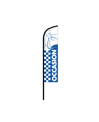 Voileline Occasion Bleue 230 x 50 cm