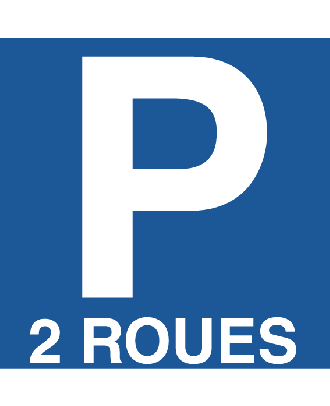 Autocollant Parking 2 Roues