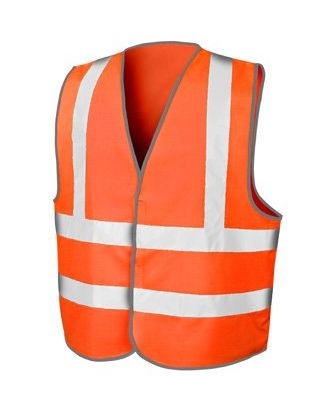 gilet orange fluo