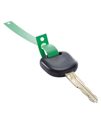 Porte clés HDPE vert avec clé